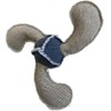 Kingfisher Soft and Squeaky Denim Frisbee Pet Toy