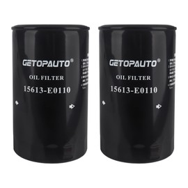 15613-E0110 Spin-On Lube/Oil Filter Compatible with Hino 258 268 338 2005-2020 Year Replace 57080 BD7325 LF16110 2PCS