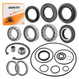 Rear Differential & Brake Drum Wheel Bearing & Seal Kit For HONDA RANCHER 420 TRX420 FE FM TE TM FPE FPM 2007-2013