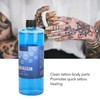 500ml Tattoo Cleaner Soap Highly Concentrated Tattoo Healing Aftercare Blue