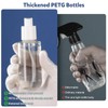 Small Spray Bottle Travel Size 3.4oz/100ml Plastic Mini Bottle Set