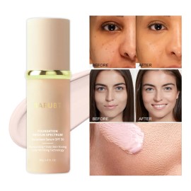 Barubt Base Maquillaje Liquido 4en1 Crema Corrector Spf 50 Blanco                                                                                     