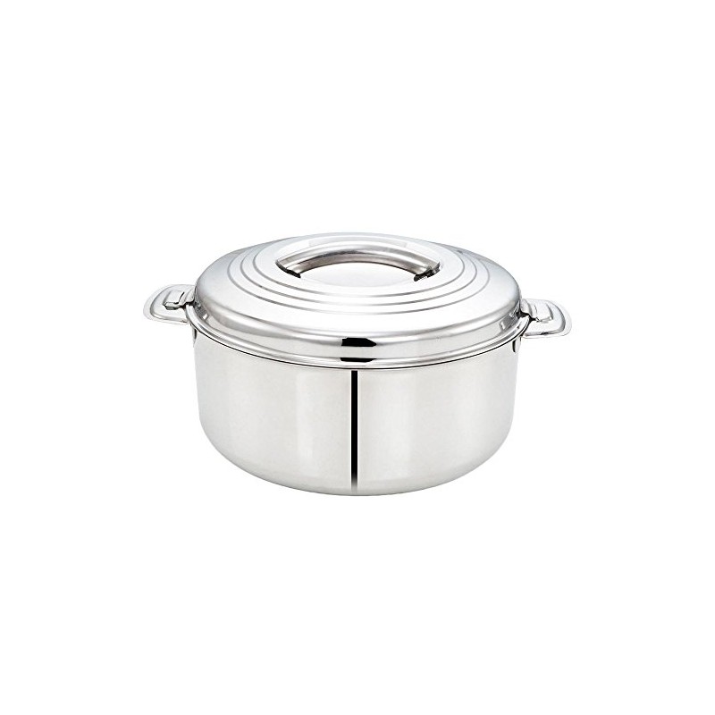 Tabakh 10-Liter Stainless Steel Casserole Hot-Pot Food Warmer & Serving