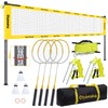 Olybeaka Outdoor Badminton Set 20 ft with Net for Backyard
