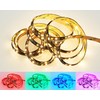 Reality Leuchten R65573102 LED Strip Rush Plastic Black with 10.5