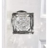 Exceptional Princess-Diamond Cut Crystal French Door Knobs-When only the Very