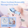 LURICO Manual Anti-Cellulite Massager with Removable Massage Heads & Handle