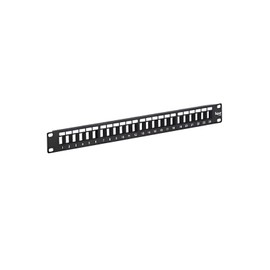 Icc IC107BP241 Patch Panel, Blank, Hd, 24-port, 1 Rms