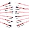 MSQ Eye Makeup Brushes Set with Soft Synthetic Hairs &