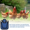 TOMVAES 4 Pack Waterproof Chicken Saddle, Breathable Feather Protector, Chicken