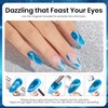 Beetles Blue Cat Eye Gel Polish, 15ML Blue Cat Eye