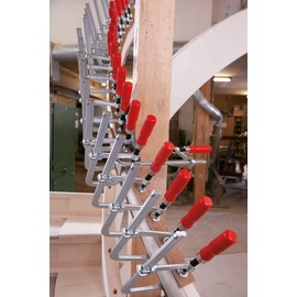 Bessey GS12" Classix GS All-Steel Screw Clamp, Red/Black, 120/60 mm