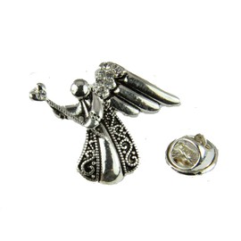 6030739 Angel Lapel Pin Brooch Guardian Angel On My Shoulder Inspirational