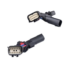 Advanblack Tour Pack Wire Harness Adapter for Add on Wrap-Around Tour Pack Light Bar Fit for 2023 121 CVO Road Glide/ST 2024 Street Glide