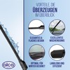 alca® Windscreen Wiper Set with Rear Windscreen Wiper Suitable for