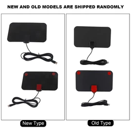 2Pcs 4K HDTV Digital HD Indoor Best TV Antenna Amplified High Definition Digital HDTV Antennas Mini High Definition TV Television Antenna