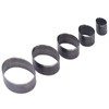 5PCS Leather Die Cutter Egg Shape Oval 20‑60mm Punching Die