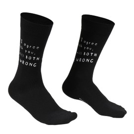 Trendy Zone 21 Funny Novelty Socks, Fun Cool Crazy Socks With Funny Quotes, Unisex Crew Socks, Gift for Birthday, Anniversary, Wedding