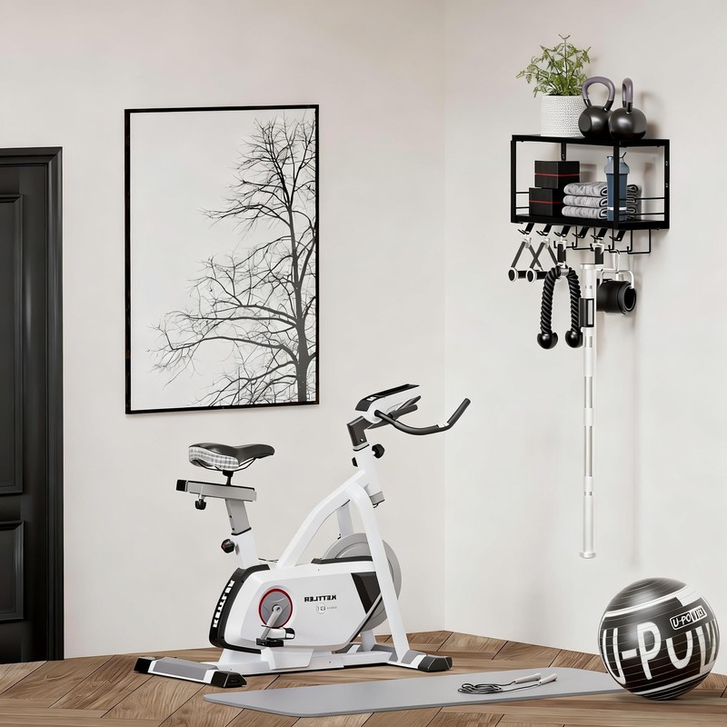 TJ.MOREE Floating Shelf Compatible 2 Tier with Tonal Accessories Wall
