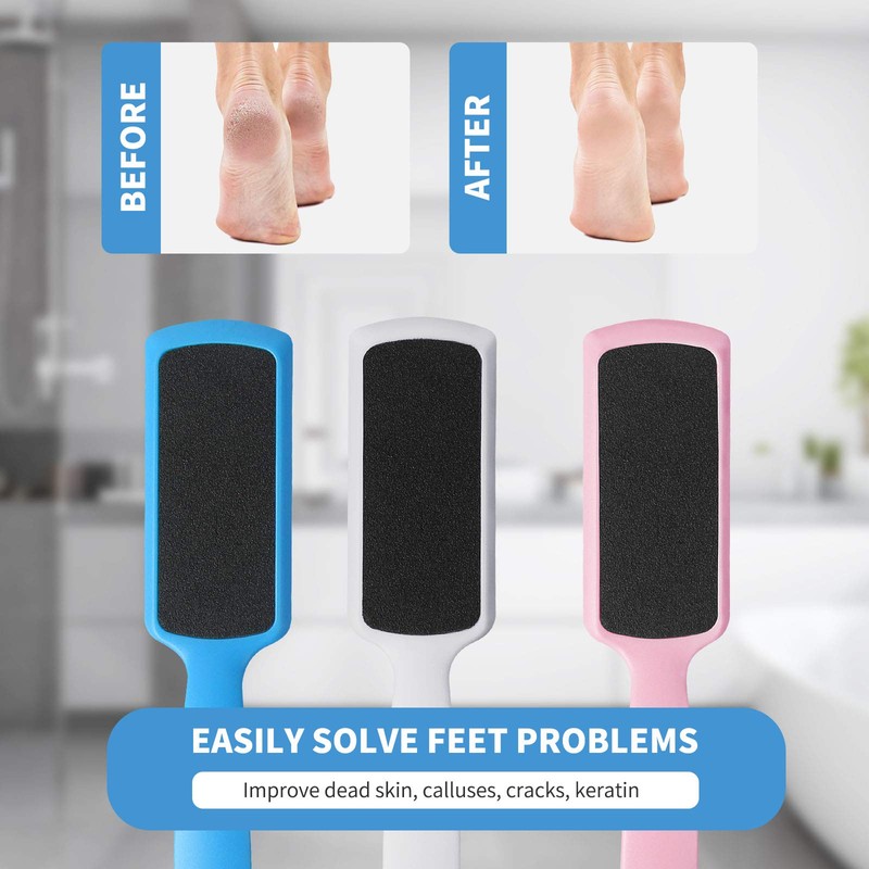 Fu Store Pedicure Foot Files Callus Remover with Double Sided
