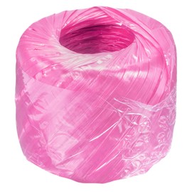 MECCANIXITY Polyester Nylon Plastic Rope Twine Household Bundled for Packing Gardening Craft,350m Length,Pink