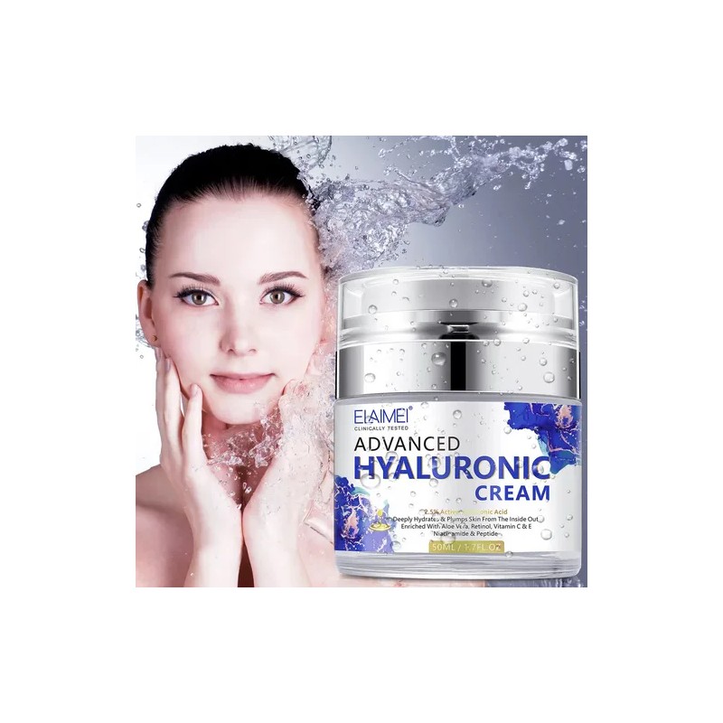 Crema Acido Hialuronico Retinol Máxima Hidratación Antiedad