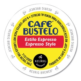 Cafe Bustelo Espresso Style K-Cup for Keurig Brewers, 96 Count