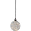 Best Season" Glow Glass Ball, Red