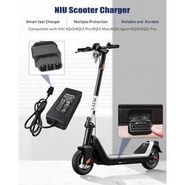 53.5V 2A KQI23 KQi2 KQi1 Pro Scooter Charger for NIU KQi Air/Air X & KQi3/Pro/Sport/Max & KQi2 Pro & KQi1 Pro/Sport