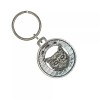 Shorthair Cat Keychain, C007KC, 1 1/2 Inch, Kitty, Cat, Pet,