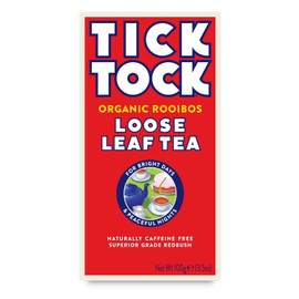 Tick Tock Organic Rooibos Loose Leaf Tea 100g (Pack of 10)