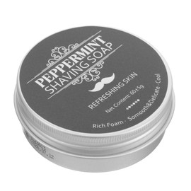 Mikinona Peppermint Shave Soap Beard Shaving Cream for Men Shaving Soap Bar Grooming Department
