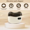 Electric Nail Trimmer, Electric Nail Clippers With Light Compact 2