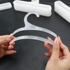 50Pcs Tea Towel Hangers for Retail Display, 7.7" L Plastic