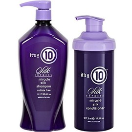 It's a 10 Haircare It's a 10 Ten Miracle Silk Express DUO: Shampoo 33.8 Oz & Conditioner 17.5 Oz