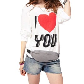 MAXTOP Small Crossbody Fanny Pack for Women Men Waist Pack Light Grey Belt Bag with Headphone Jack and 3-Zipper Pockets Adjustable Straps Gifts for Runner