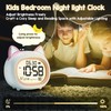 Kids Alarm Clock with Night Light for Kids, Small Digital