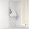 CLIMAPOR White Insulation Wallpaper Unlaminated 7.5 x 0.5 m x
