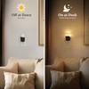 JandCase Flameless Candle Night Light, 2 Pack Night Lights Plug