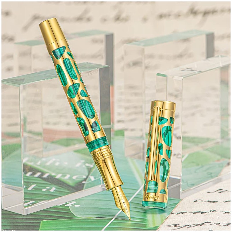 Asvine V169 Vacuum Fill Fountain Pen Iridium Fine Nib Waterdrop