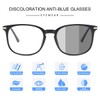 Gafas de lectura fotocromáticas con bloqueo de luz azul, 8815-negro,