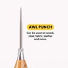 General Tools Scratch Awl Tool with Hardwood Handle - Scribe,