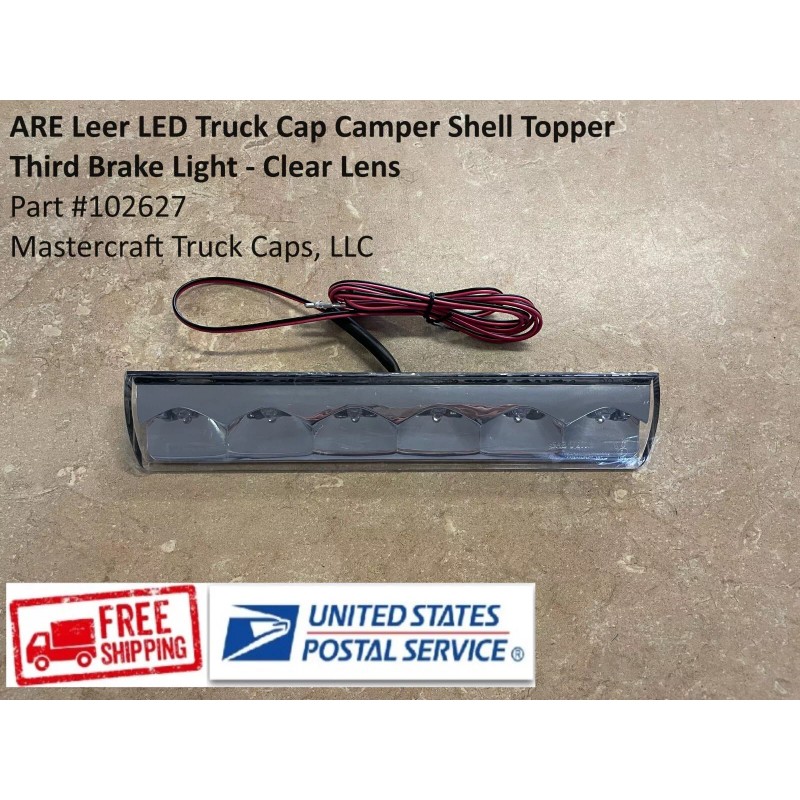 American Technology Components Truck Cap Camper Shell Topper third brake