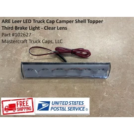 American Technology Components Truck Cap Camper Shell Topper third brake light. ARE LEER LED clear lens 102627