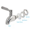Biaungdo Beverage Dispenser Replacement Spigot, 304 Stainless Steel, Brushed Finish,