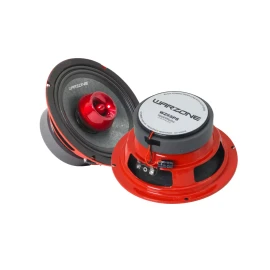 Gravity Warzone WZ65PS 6.5-Inch Mid-Range + Driver Speakers with Dome Tweeter