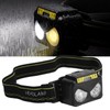Brighter Headlight XPG+COB USB Human Induction Charging Outdoor Waterproof Hiking