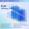 XhuangTech Car Tints for Window, 70% VLT Blue Window Tint