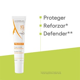 Protect Fluido Solar Invisible Para La Cara, Piel mixta/grasa, SPF 50+, 40ml