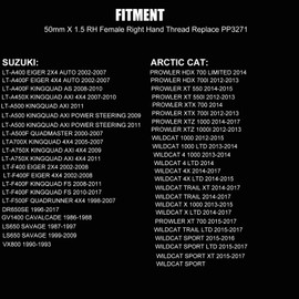 Moker Flywheel/Rotor/Magneto Puller Tool for Suzuki Arctic Cat ATV's，50mm X 1.5 RH Female Right Hand Thread Replace PP3271